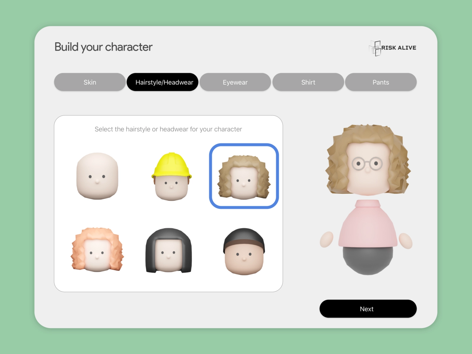 Build your character